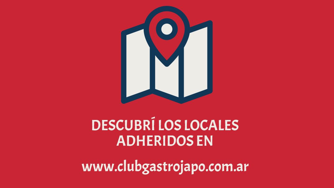 Del 25 de Septiembre al 1 de Octubre disfrutá la Segunda Edición de #GastroJapoFoodWeek 🇯🇵🇦🇷 Durante una semana, 40 restaurantes ofrecen menúes exclusivos en modalidad delivery y take away para que conozcas toda la gastronomía japonesa 🍣🍜🍙
➡️ clubgastrojapo.com.ar ⬅️