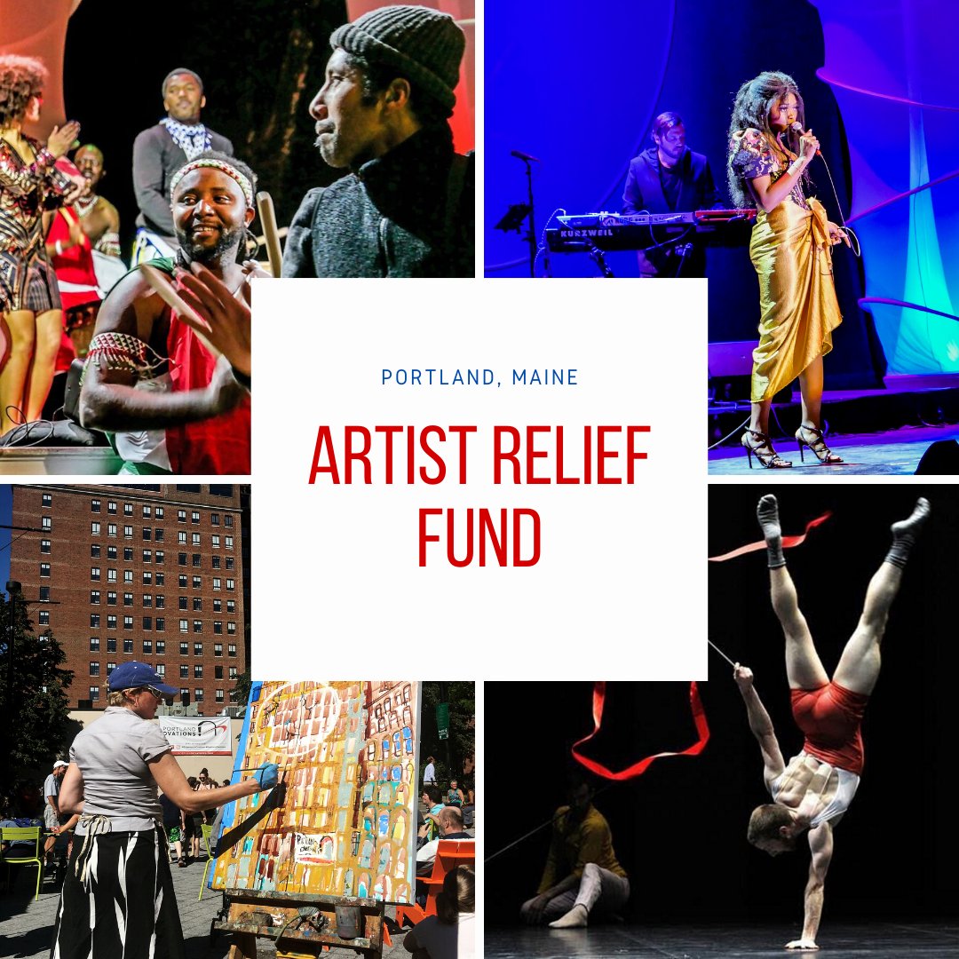 Round 2 of Portland Artist Relief is LIVE! Made possible by the people for the people, the Portland Artist Relief Fund provides unrestricted grant awards of $500 to artists facing income loss due to COVID-19. Applications are rolling, apply today!

creativeportland.com/Artist_Relief_…