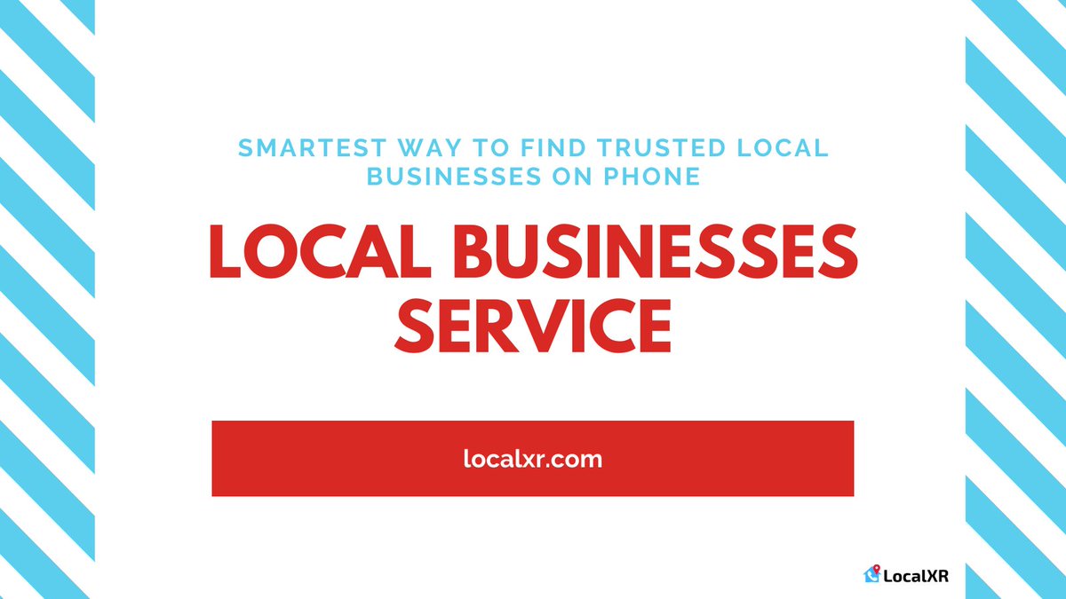 LocalXR's tweet image. Find top local professionals on phone.
 #localbusiness #localbusiness #localservice #quotes #localserviceprofessional #freequotes #electrician #plumber #handyman #painter #roofing #homerenovation #business #BusinessOwner #BusinessNews #flooring #Services #professional