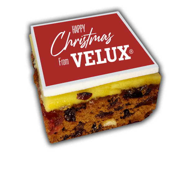 Meet our brand new POSTAL CHRISTMAS CAKE!

We can supply a 10cm branded christmas cake, packed in it's own mailing box, and sent via Royal Mail. These traditional treats have been designed as a low cost way to show staff or clients that they matter.
