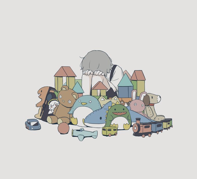 「stuffed toy」 illustration images(Popular｜RT&Fav:50)