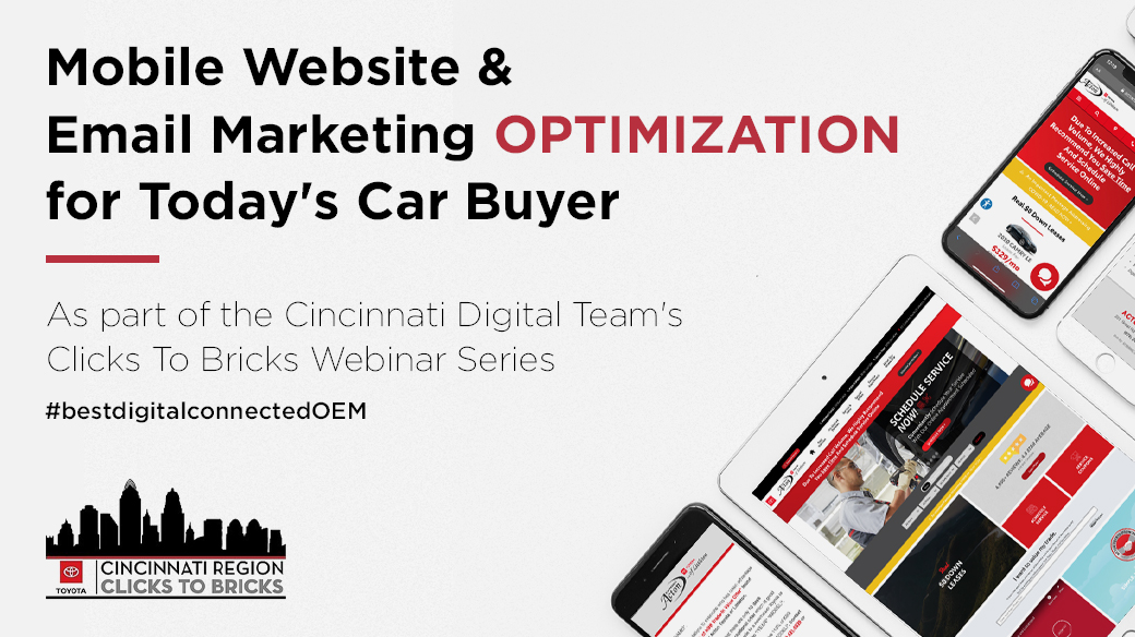 dynamicbeacon's tweet image. Tomorrow's the big day, we’ll be presenting to the Cincinnati Toyota Region during the Clicks2Bricks webinar series!  

#bestdigitalconnectedOEM