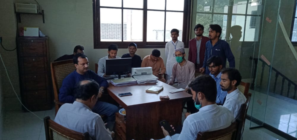 MohsinShahPSF's tweet photo. On the Instruction President SPSF Sindh @psfmansoor, Today, met with the Administration of Municipal Mahran Hall Sukkur When PSF #GMMMC Collage has Conducted  the Mock test and they faced issues from Management Where PSF #Sukkur, reached and Negotiated with Administration. https://t.co/hcWT7jpFZb