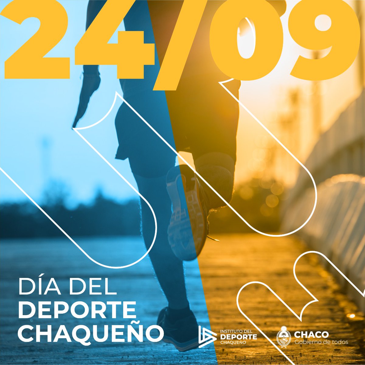 ¿Sabes por qué se celebra el Día del Deporte Chaqueño?Th
La iniciativa surgió de la Unión de Periodistas Deportivos  del Chaco. La fecha coincide con la fundación del C.A.Sarmiento, el 24 de septiembre de 1910. La promulgación se dio el 27 de diciembre, y se publicó el 8-3-2002