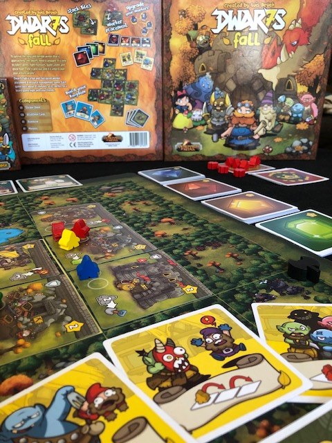 Vesuvius_Media's tweet photo. #Dwar7sFall PRO TIP: You don't have to reveal your secret goal as soon as you accomplish it. Choosing when to reveal, should be part of your strategy for victory!

Get this game and more, at the #HalifaxSupernovaMarket this Saturday! #Halifax #NovaScotia #boardgames #SupportLocal https://t.co/yU1SZ3vd8E
