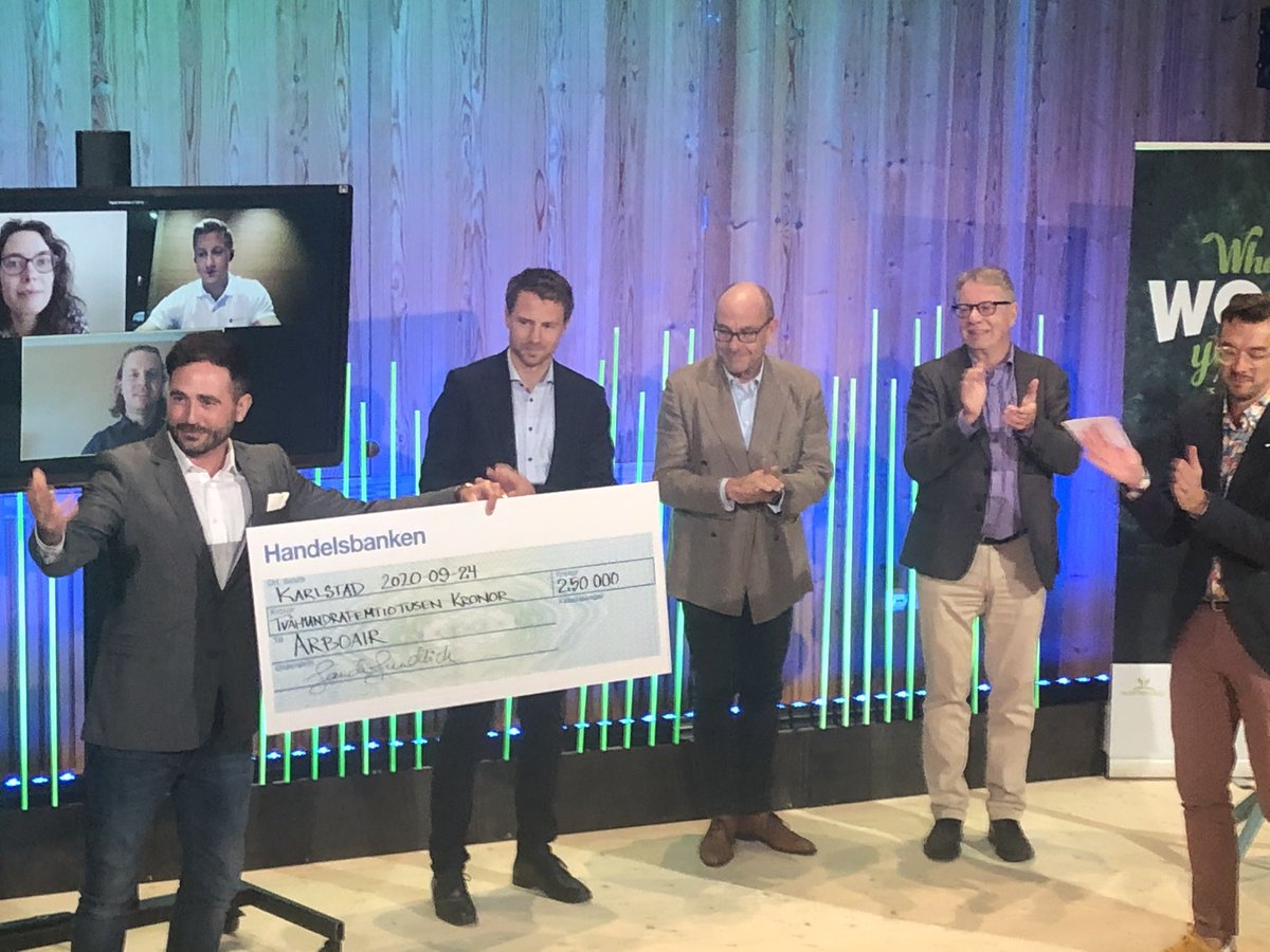 Congratulations to #Arboair, whose forest scanning technology has won @PaperProvince’s innovation competition, #WhatWoodYouDo! #innovation #forestbioeconomy