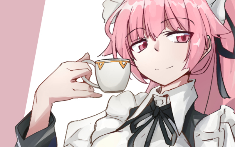「020 NTW20
「やっと戻ったか。指揮官、待ちわびたぞ」
#ドールズフロント」|ミナミくんちゃん＠23年は頑張るのイラスト