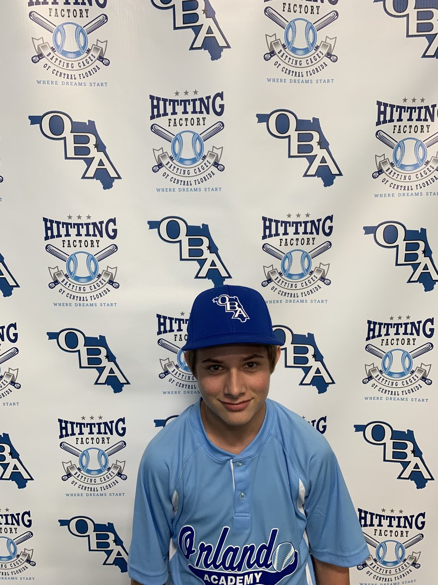 Michael Hunsicker singles home 2 runs for the OBA 2023 Team last night in their 5-5 ty against Winter Garden Baseball.. he also worked a perfect 8the 8 inning on the mound.