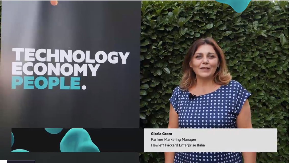 #HPENow il nostro motto #technology #economy #people si concretizza nel
canale che è il cuore pulsante della strategia <a href="/HPE_IT/">HPE Italy</a>