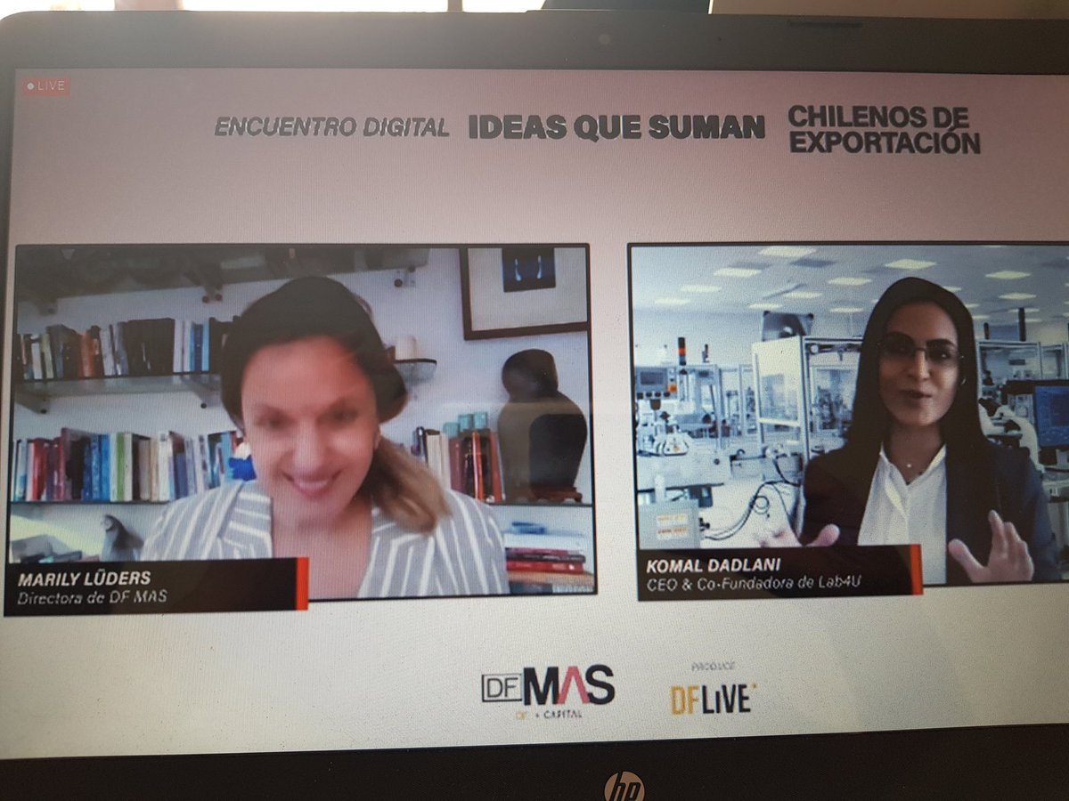 Ahora en DF Live: Marily Lüders, directora de DF entrevista a Komal Dadlani, fundadora de Lab4u
