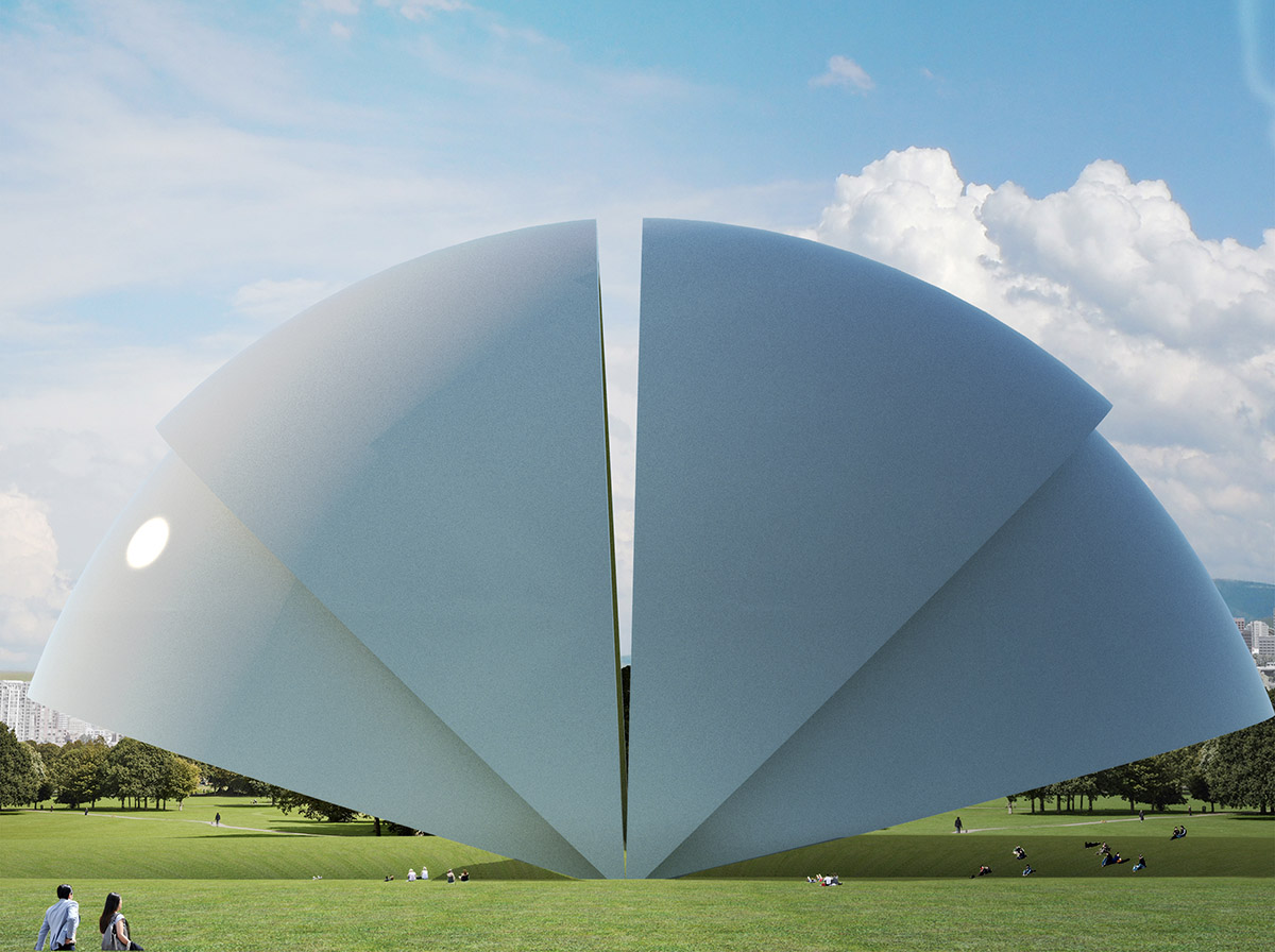 WACommunity's tweet image. Ulf Mejergren Architects designs The Shell with configurable roof structure San José, California: worldarchitecture.org/architecture-n… #architecture