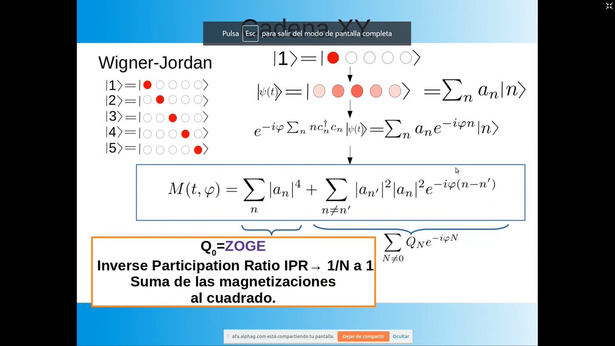 NMRLabCordoba's tweet image. Great presentation today at the 105 AFA meeting by one of our PhD students Fabricio Lozano. #Localization #SpinDynamics #HPC #OTOCs #ManyBodyPhysics