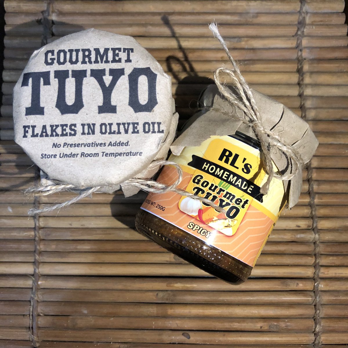 ‼️GOURMET TUYO FLAKES ‼️
IN OLIVE OIL FOR SALE!!! 🐟🐟🐟

• available in spicy 🌶 & original (250g)
• no preservatives added
• 100% homemade 

PM for price and orders ♥️😊
Follow us on Ig: @rls_homemadegourmet
Like us on facebook: facebook.com/rlshomemadegou… ♥️