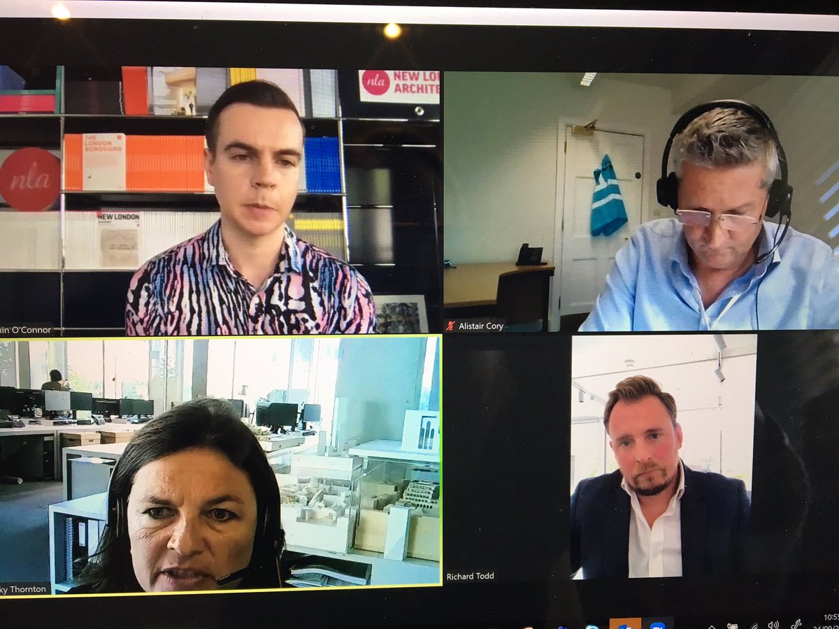 Bidwells's tweet photo. “S&T sitting at the heart of academic environments is the most exciting trend for me” Bidwells Richard Todd speaking alongside @UniofOxford Alistair Cory, @alliesmorrison Vicky Thornton @nlalondon webinar #universityestates https://t.co/o9rHXTbJbC