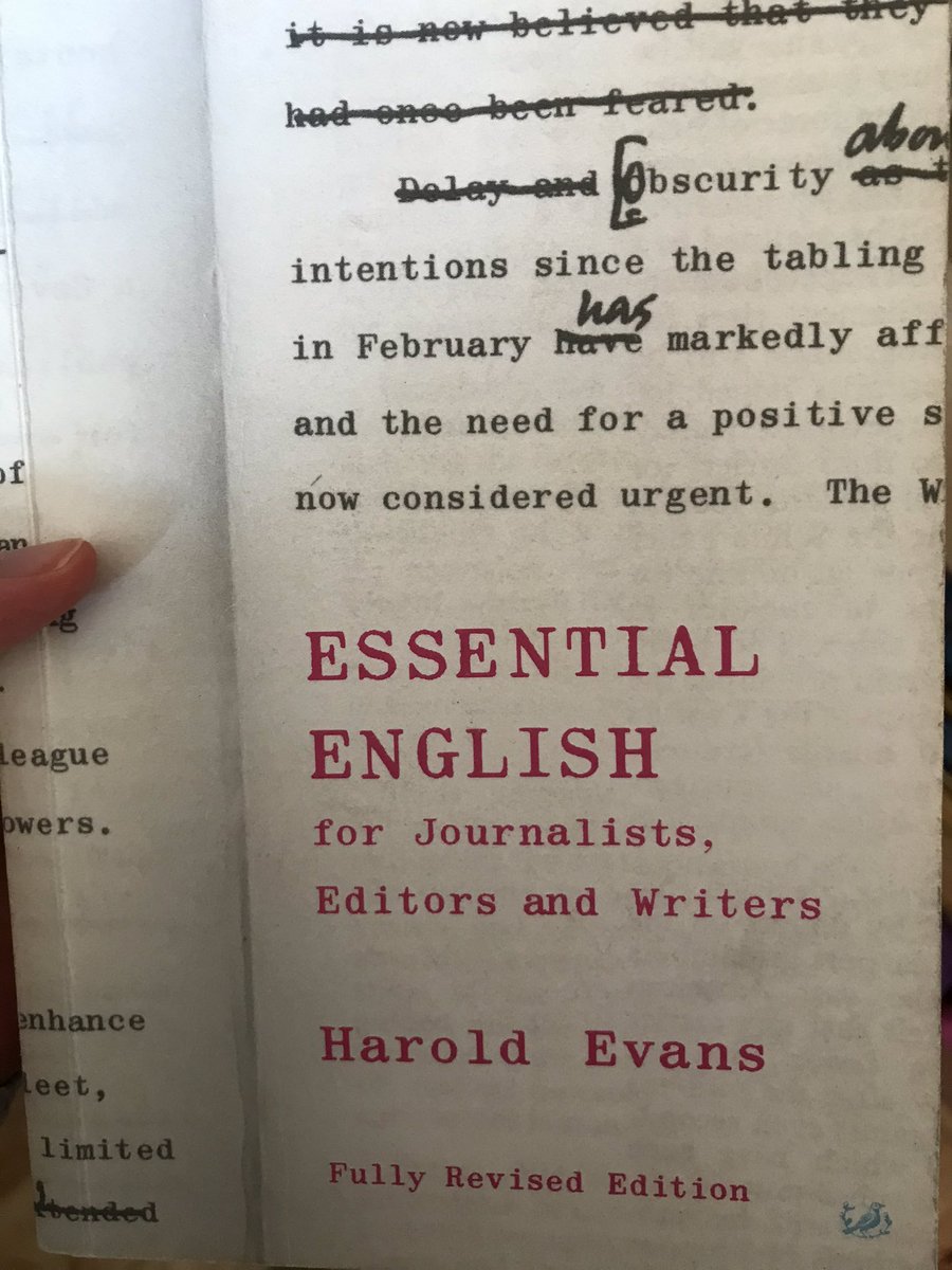 FH_Deborah's tweet image. Still one of my favourites! Thank you Harold Evans!