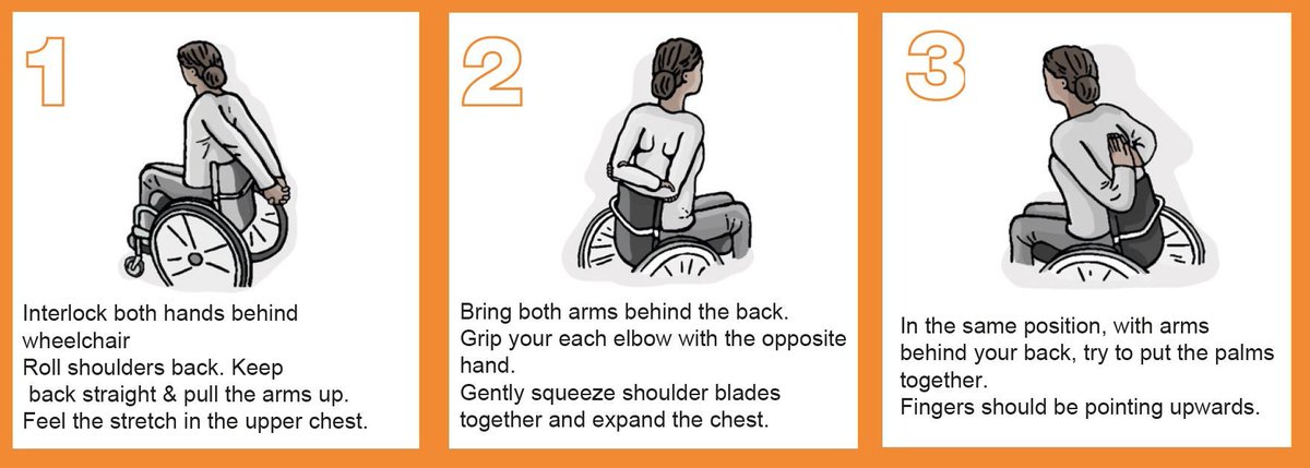 Our team developed some basic wheelchair stretches to support users in India and Africa who can't access physical therapy right now. While we can't meet face to face, we're sharing resources remotely. 

Get in touch if you'd like a copy!

#EuropeanWeekOfSport #BeActiveAtHome