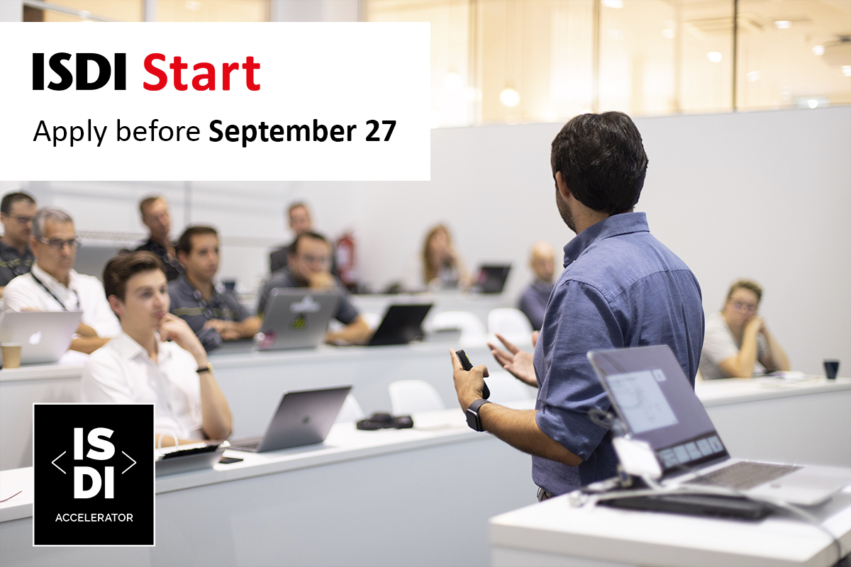 ISDIacc's tweet image. We are reaching the end of the #ISDIstart Open Call! For all @ISDI_edu students &amp;amp; #xISDI, if you have always been interested in the #startup world but need a little push, if you have an idea and don&apos;t know how to develop it further, apply before Sept 27: bit.ly/35YmWsX