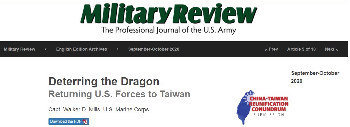 I must warn people in the US and Taiwan who hold this kind of thinking. Once they take the step of returning US forces to Taiwan, the PLA will definitely start a just war to safeguard China’s territorial integrity. China’s Anti-Secession Law is a tiger with teeth.