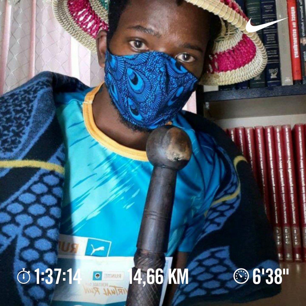billysigudla's tweet photo. Finished a #VirtualRun :Thursday 24 Sep celebrate #HeritageDay with #basotho #tribe @TotalsportsSA #FNBRunYourCity #runningwithtumisole @tumisole  #running #runningwithlulubel @lungilehlela @theprecidentct #precidentct #FNBRunYourCity
#FNBRunYourCity @ctown12 
@FNBsa @Rbjacobs https://t.co/eOk8OeCTHK
