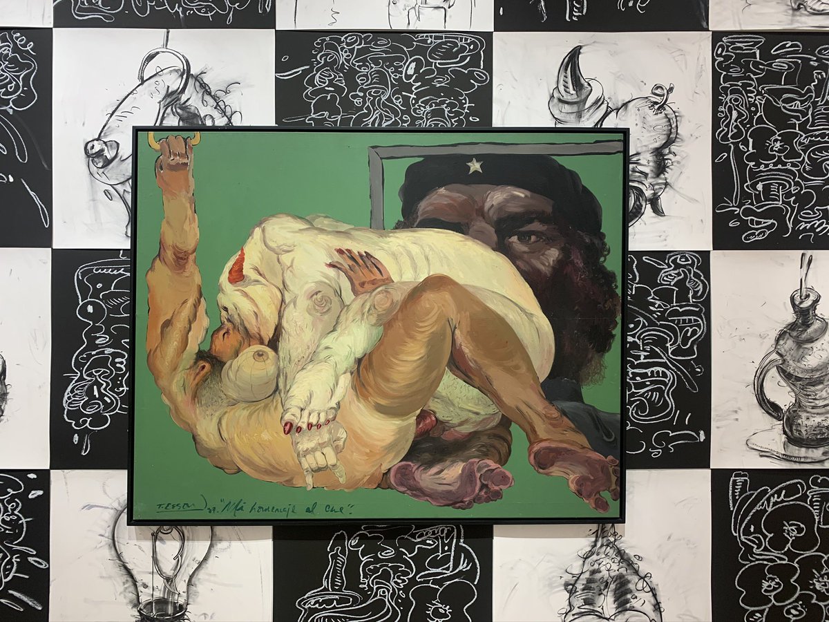 eslindacifuente's tweet photo. #tomasesson #cuban #masterpainter @icamiami
#run to see it 💫
#hiphop #hippop #pop says #triff
.
.
.
.
.
#generacióndelos80
#miami
#miamipatriamía
#miamiart
#cubanartist
#contemporaryart
#cubanosporelmundo https://t.co/zuq4I700x0