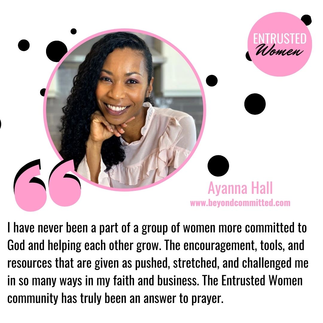 EntrustedWomen (@entrustedw) on Twitter photo We are super excited to feature Entrusted Women University member Ayanna Hall of <a href="/beyondcommitted/">Ayanna Hall, PharmD</a> . Ayanna is all about helping women take their lives, faith, family, and marriage beyond with clarity and confidence. We are super excited to feature Entrusted Women University member Ayanna Hall of <a href="/beyondcommitted/">Ayanna Hall, PharmD</a> . Ayanna is all about helping women take their lives, faith, family, and marriage beyond with clarity and confidence.