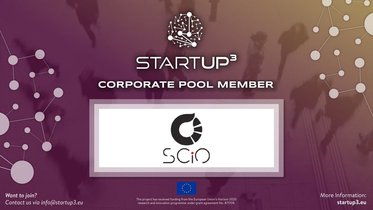 Excited to join @STARTUP3_EU an initiative that aims to build and facilitate an open and collaborative ecosystem for high impact deep-tech innovators and corporates #bigdata #dataanalytics #foodsystems #deeptech #innovation #startups #SMEs