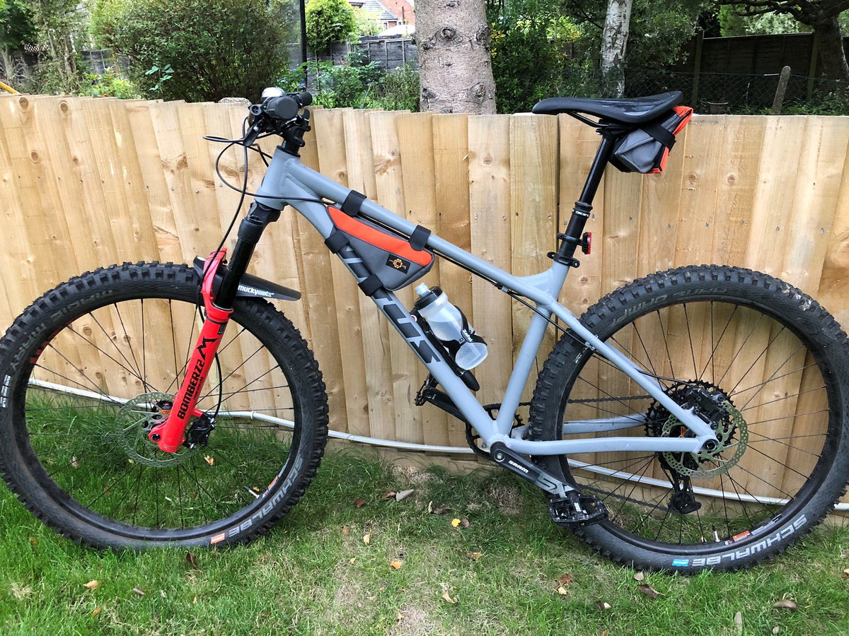 weecog's tweet image. Saddle bag and frame bag combo 👌🏻 weecog.co.uk #STpremier #mtb #mountainbiking