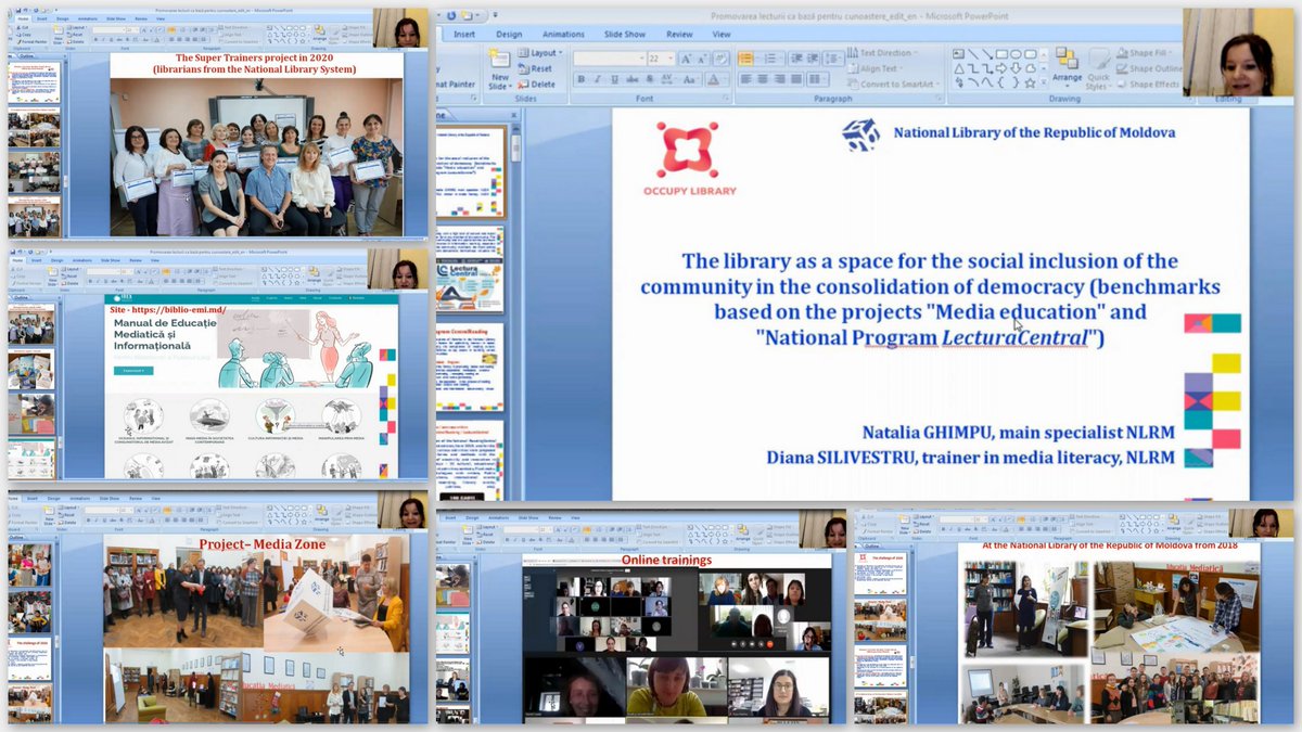 BiblioNationala's tweet image. Educația Mediatică și Informațională #Moldova #BNRM Participare la Conferința Internațională - #occupylibrary Occupy Library 2020, România. @ProgressFound 
#IREXEurope, #DianaSilvestru, #DanielaGalai, #NataliaGrîu. #EducațiaMediatică @IREXEurope 
facebook.com/bibliotecipubl…