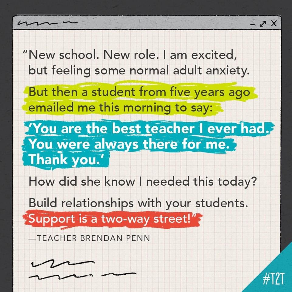 TheMsNida's tweet image. When this pandemic is over, and we start to rebuild our #musicprograms, it will be the relationships we built that enable a quick recovery. It is the foundation of what we do, it matters most, and it is the immune system that fights adversity. #RelationshipsFirst #t2t