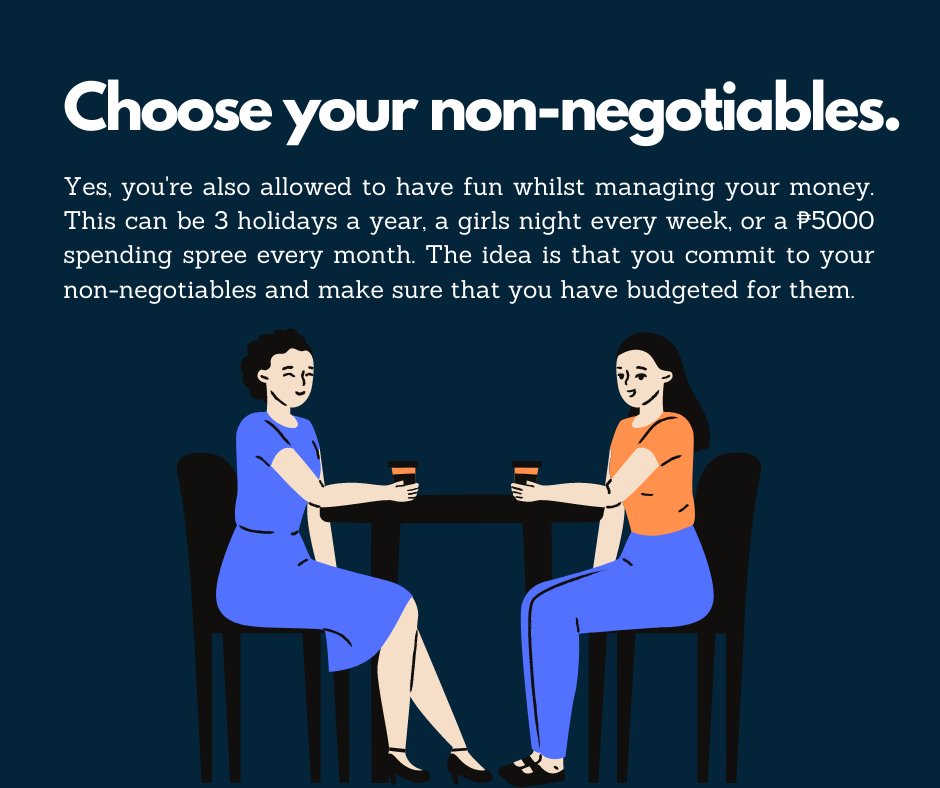📍 KNOWING WHERE TO START

Managing our finances and saving for the future can quickly become overwhelming. 

If you are stuck for when to start with your money, here are 4 points to get you going! 

#BasicBankingandBudgeting