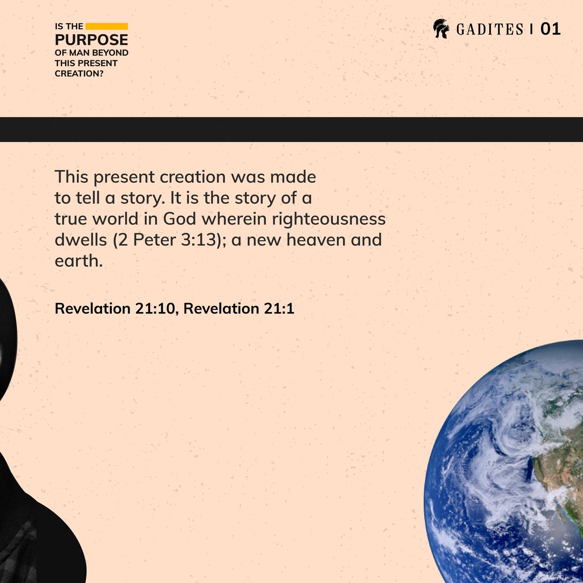 GaditesOfficial's tweet photo. What is my true purpose on earth?
Why did God create me?
Is there more to life than this physical, present earth?
Is this all a dream I will wake up from someday?
Perhaps, you have found yourself asking these questions.

It is important that we as believers ask these questions. https://t.co/Ab1cs6jEEt