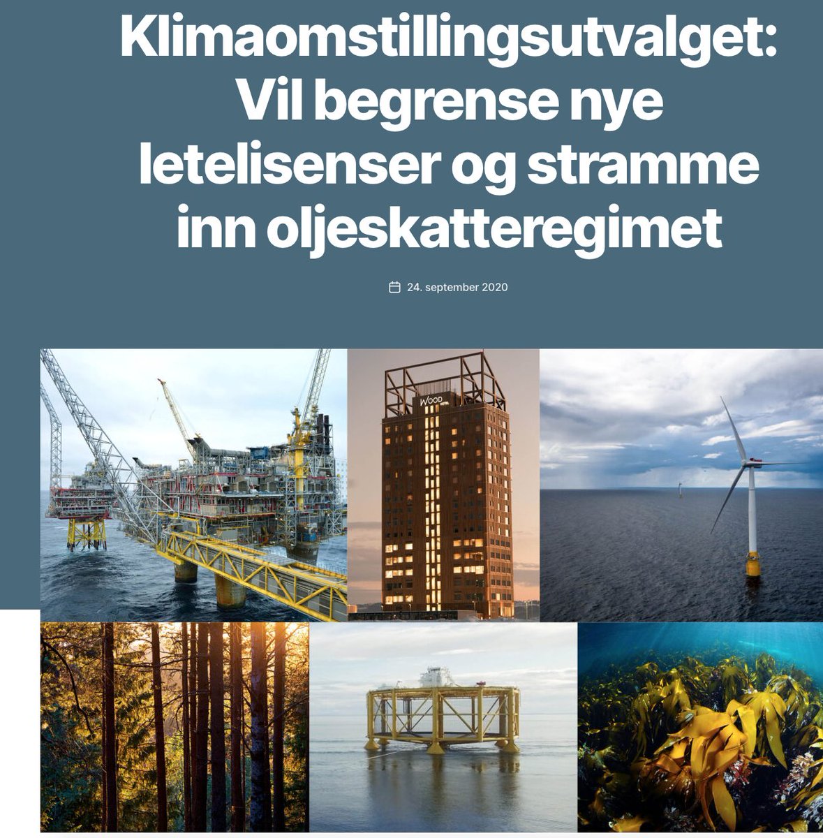 Spennande rapport frå det faglig breie og svært så kompetente #Klimaomstillingsutvalget lagt fram i dag, på oppdrag frå <a href="/Civita_/">Civita</a> <a href="/WWFNorge/">WWF Verdens naturfond</a> og @Klimastiftelsen 

Rapporten kan lastes ned her: 
klimaomstillingsutvalget.no