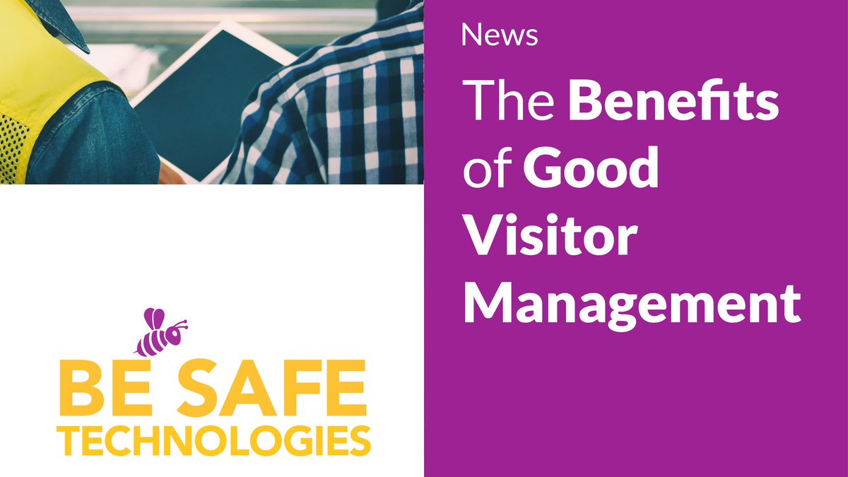 News/Blog - The Benefits of Good Visitor Management
Click here to read more - be-safetech.com/blog/post/bene…

#healthandsafetyapp #app #appdesign #healthandsafety