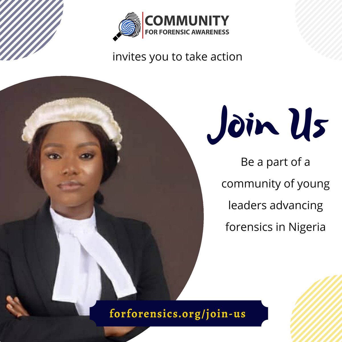ForForensics's tweet photo. Marvellous @MsFayo invites you to take action today!
Be part of a community of young leaders advancing forensics in Nigeria!
Visit https://t.co/0IIidW5JGc
We're #forforensics! #volunteerwithus #volunteering https://t.co/hKXkK4a5vj
