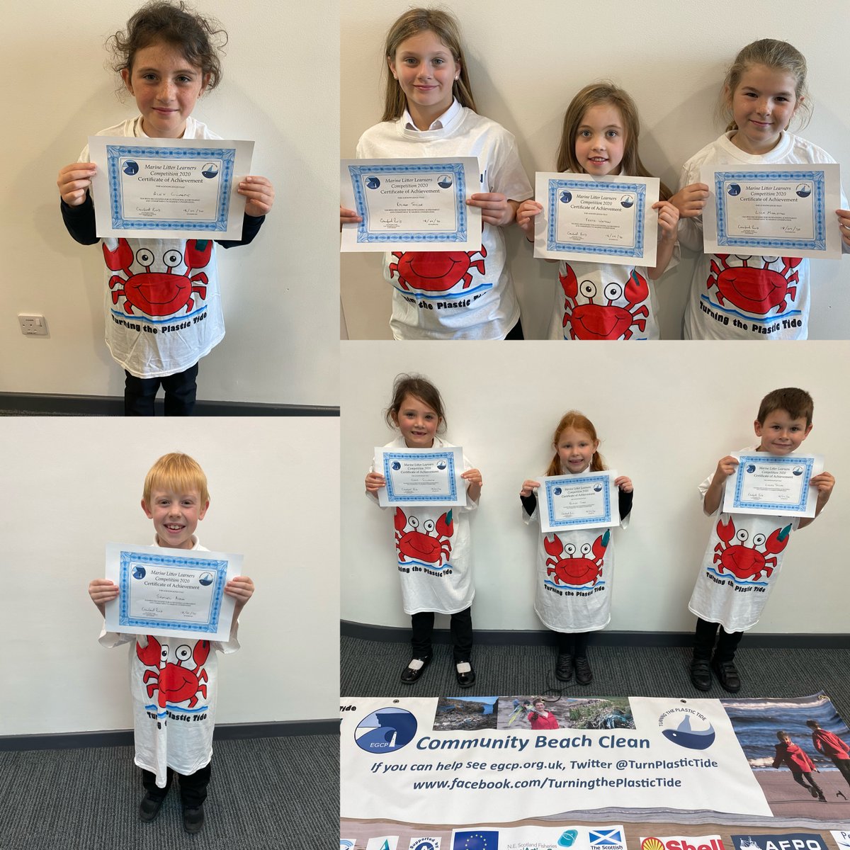 TTPTnortheast's tweet photo. In Spring we held weekly competitions for pupils #workingfromhome. We're excited to announce that we're finally able to start distributing the awards to our #MarineLitterLearners! First BIG CONGRATS to @LadyloanPS pupils who received their prizes last week during #GreatABC2020! https://t.co/5RNanKYCx9