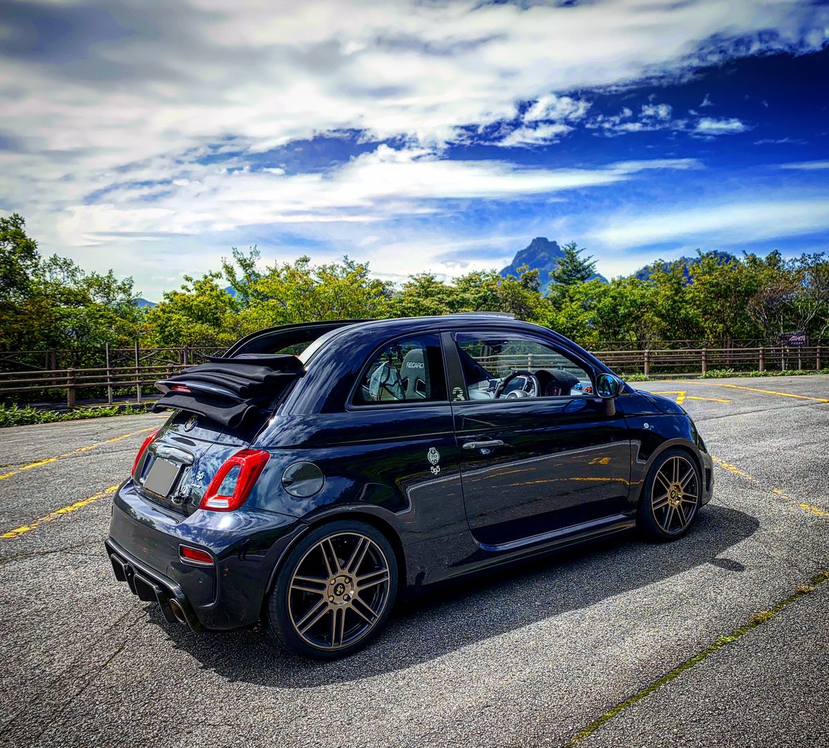 syatyou_jp's tweet photo. #石鎚スカイラインにて。
-
#abarth
#abarth595
#abarth595c
#アバルト
#アバルト595
#アバルト595c
#スリーハンドレッド
#threehundred
#recaro
#アクラポビッチ
#akrapovic
#sr7f
#レカロ
#アイバッハ
#eibach
#prostreets
#カワイ製作所
#ストラットタワーバー
#オープンカーのある生活 https://t.co/bkzp5DXcHk