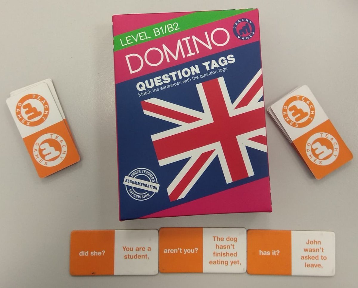 TeachyGames's tweet photo. Find the tag to the statement with our  #QuestionTags, play and learn with our games #TeachyGames
https://t.co/qSy5gyFKuC
#EnglishTeacher #Learnbyplaying #ToolsforTeachers https://t.co/CChyBHaHYX