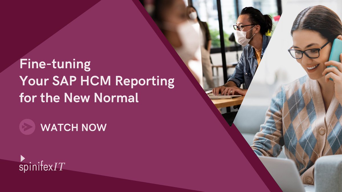 SpinifexIT's tweet photo. Without a doubt, the "new normal"" changes the way HR and Payroll works.
Learn more about this and what your team can expect in the future.
Register to watch the episode here: https://t.co/PKcKsQFrvU
#SpinifexVirtualSeries #HCMReporting https://t.co/R5HWkvsrFJ