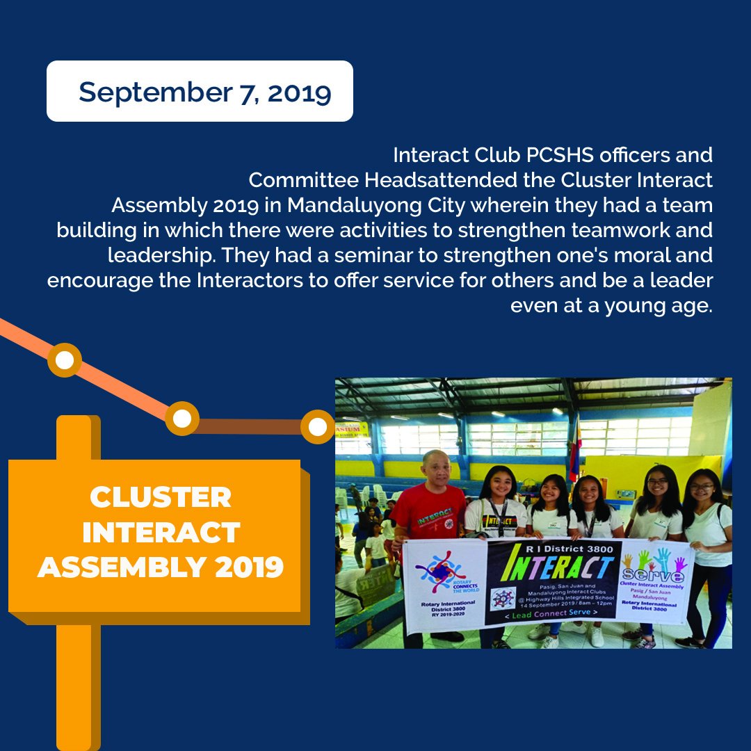 InteractPCSHS's tweet photo. Are you ready to see yourself enjoying this different activities with us? Because it's Thursday, take a look at our trip down memory lane.
#InteractPCSHS
#JoinInteract
#RotaryOpensOpportunities https://t.co/MF4XmghfPI