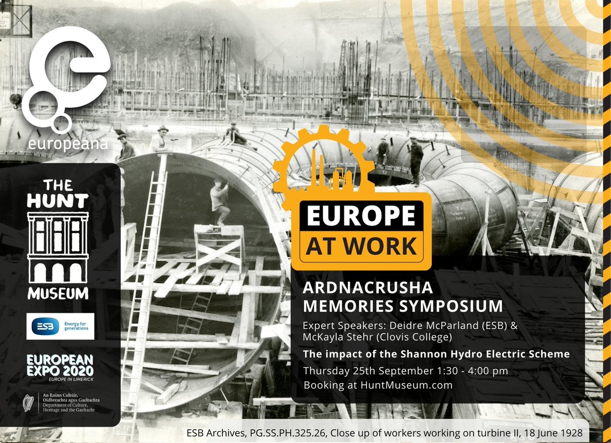 KillDowning's tweet photo. 1/ Join the #LiveStream #ArdnacrushaMemories Symposium @HuntMuseum 1:30pm TODAY with welcome @JilCos keynotes by Deirdre McParland, Senior Archivist @ESBArchives McKayla Stehr, History Instructor @FresnoCity #EuropeAtWork #EuropeanaCommunities https://t.co/Z2KCTmMMuy https://t.co/LS63ExEgiU