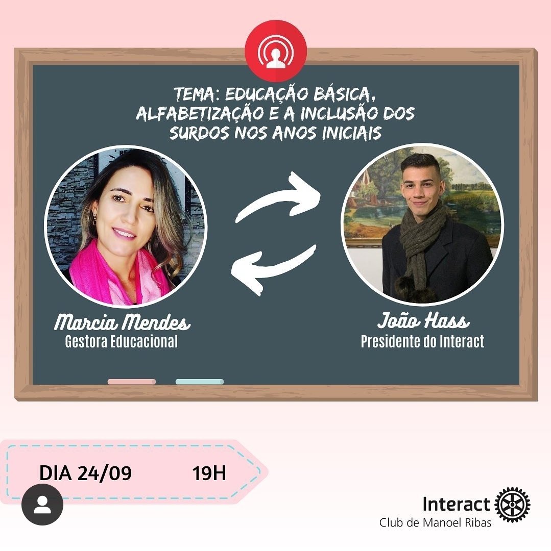 interactmr's tweet photo. De acordo com o calendário rotário,  setembro é o mês de enfoque à educação básica e à alfabetização. E, ainda considerando a campanha "Setembro Azul", sobre a inclusão dos surdos, iremos fazer um bate-papo com a Gestora Educacional, Márcia Mendes Luciano. Participem! 😊

{💙} https://t.co/AbbfkvhkRb
