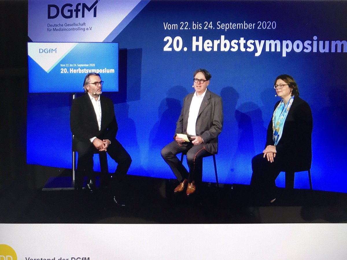#herbstsymposium #DGfM faktisch Verschiebung der Effekte #MDK-Reformgesetz um 1 Jahr. Berechnungsmodelle zu den reduzierten Prüfquoten unklar / Umgehung durch Kassen zB bei Geburten-Regelungen. Falldialog-Anfragen exponenziell. Überzählige Prüfanfragen chronologisch zurückweisen?