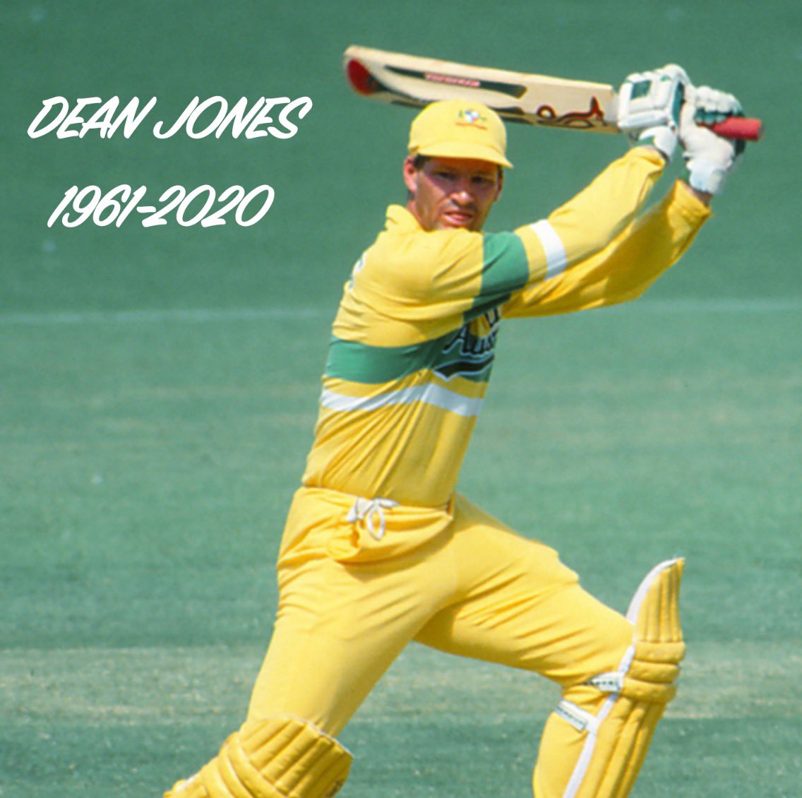 RIP, Deano, A hero to a generation. Charging down the wicket. Diving in the outfield. The white wrist bands. That dig in Madras. You changed the game. You'll never be forgotten.