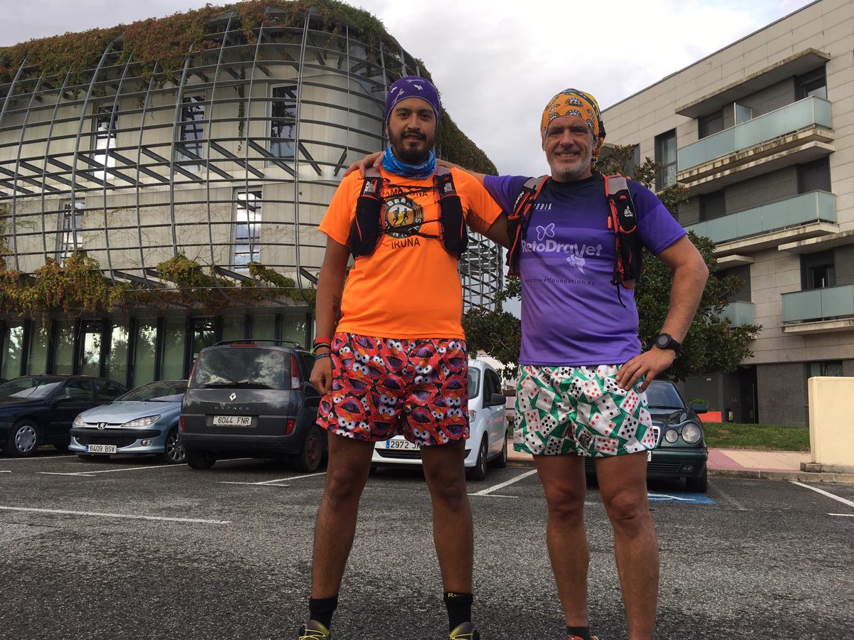 Lo mismo te juegan al poker, que comen galletas o te hacen un Trail de 18Km 😂😂😂 muy top!! 🙌🏼🙌🏼  
Gracias por participar y visibilizar el #Dravet 💜
... y atentos a las clasificaciones en la web 😉

#running #trailnavarra <a href="/sirius_89/">Rodrigo Mora Segura</a> #trailrunning #noain
