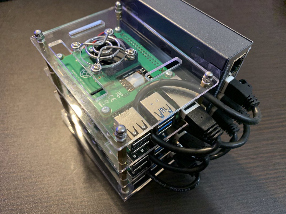 whywaita's tweet image. 「7days インフラ向け 開発型インターン ONLINE　Raspberry Pi4で始まるおうちKubernetesクラスタ自作入門」の裏方をやっています、皆さまよろしくお願いします〜 クラスタの組み方（物理）のドキュメントを書いたりしました #catechchallenge cyberagent.co.jp/careers/studen…