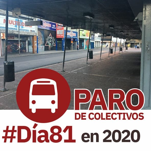 🚌Paro de transporte urbano de pasajeros #Dia81 en lo que va de 2020.
🚎La única estrategia de @MuniRosario y @GobSantaFe es que Nacion mande una plata que siempre llega tarde.
🚕Mientras tanto rosarinos a pie y gastando en taxis y remises el dinero que no tienen.
❌Gestión Cero. https://t.co/mgP33o5VRR