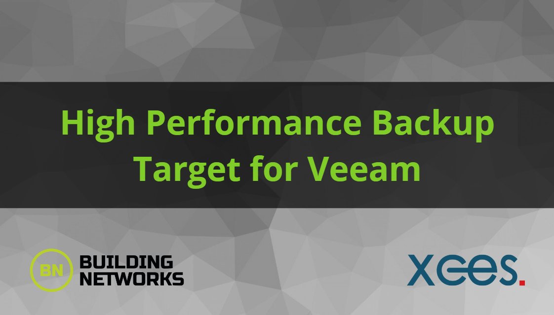 XCES (@xcesbv) on Twitter photo "With the right design, fast hardware and the correct backup solution, data and VMs can be restored within minutes if necessary." If we have sparked your interest, we recommend to read the blog about High Performance #Backup Target for #Veeam: bit.ly/32ZFp6G <a href="/JanKappen/">Jan Kappen</a> "With the right design, fast hardware and the correct backup solution, data and VMs can be restored within minutes if necessary." If we have sparked your interest, we recommend to read the blog about High Performance #Backup Target for #Veeam: bit.ly/32ZFp6G <a href="/JanKappen/">Jan Kappen</a>