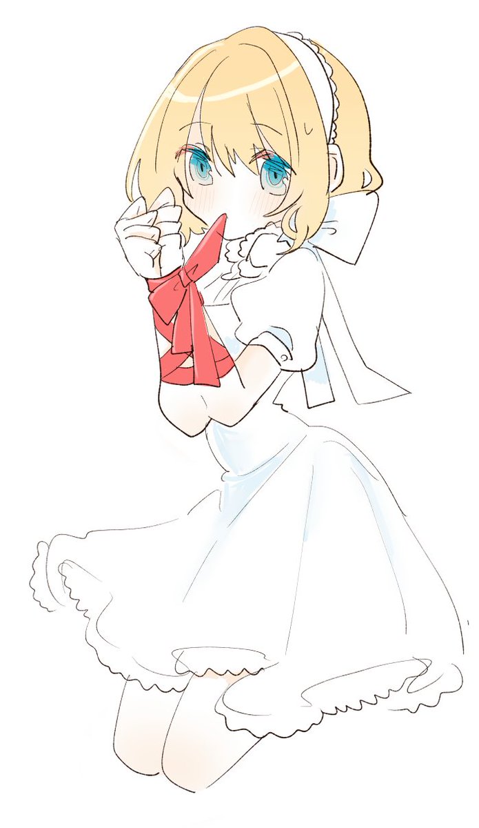 N Ryo 女の子 リボン 縛る