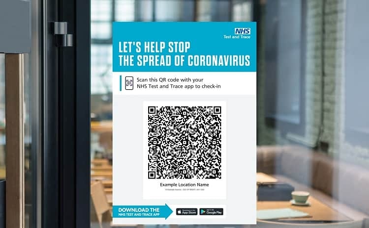 Just a reminder to check-in when you visit us, either through our Wi-Fi or through the NHS app. See you soon! #COVID19