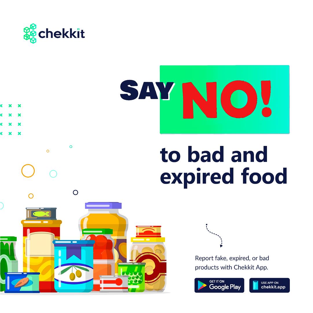 Chekkitapp's tweet image. Do you know how many people have died from consuming fake or bad food? You can put a stop to this by reporting every fake or bad food product you&apos;re sold using Chekkit App. Follow the thread to see how

#ChekkitApp #JustChekkit #ScanToVerify #ReportBadProducts #VerifyandWin